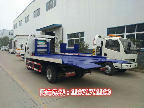 拖拉型清障車廠家最新報價及挖機拖車解決方案